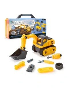 Take Apart Excavator, 27-Piece DIY Construction Set