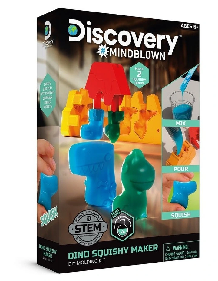 Dino Squishy Maker DIY Molding Kit image 4