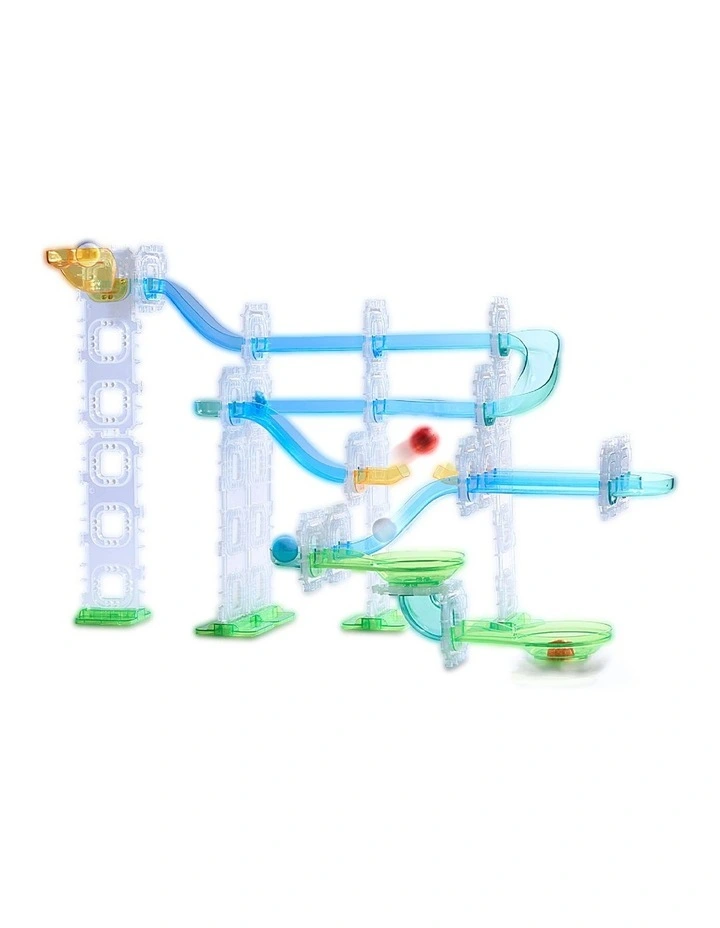 Classic Marble Run Construction Set 58-Piece image 2