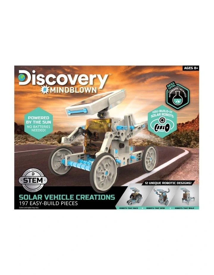 Toy Solar Vehicle Construction 197 Piece Set image 2