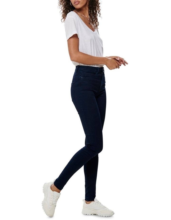 ONLY Royal High Waist Skinny Jean Dark 
