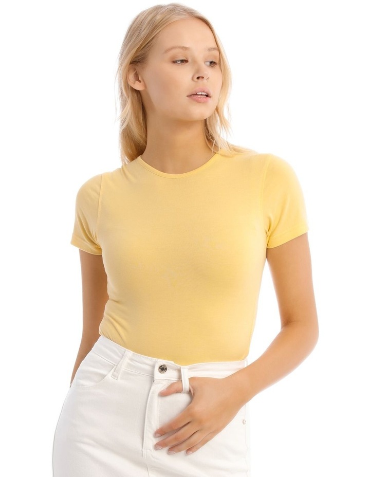 Missguided Crew Nap Cap Sleeve Bodysuit | MYER