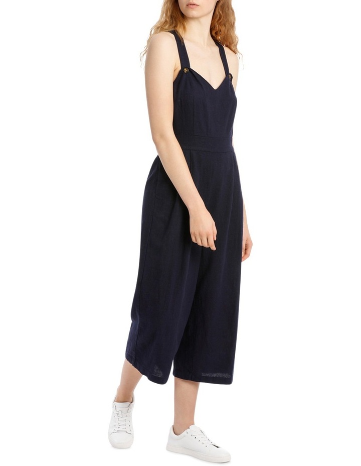 Milk And Honey Linen Blend Culotte Jumpsuit MYER