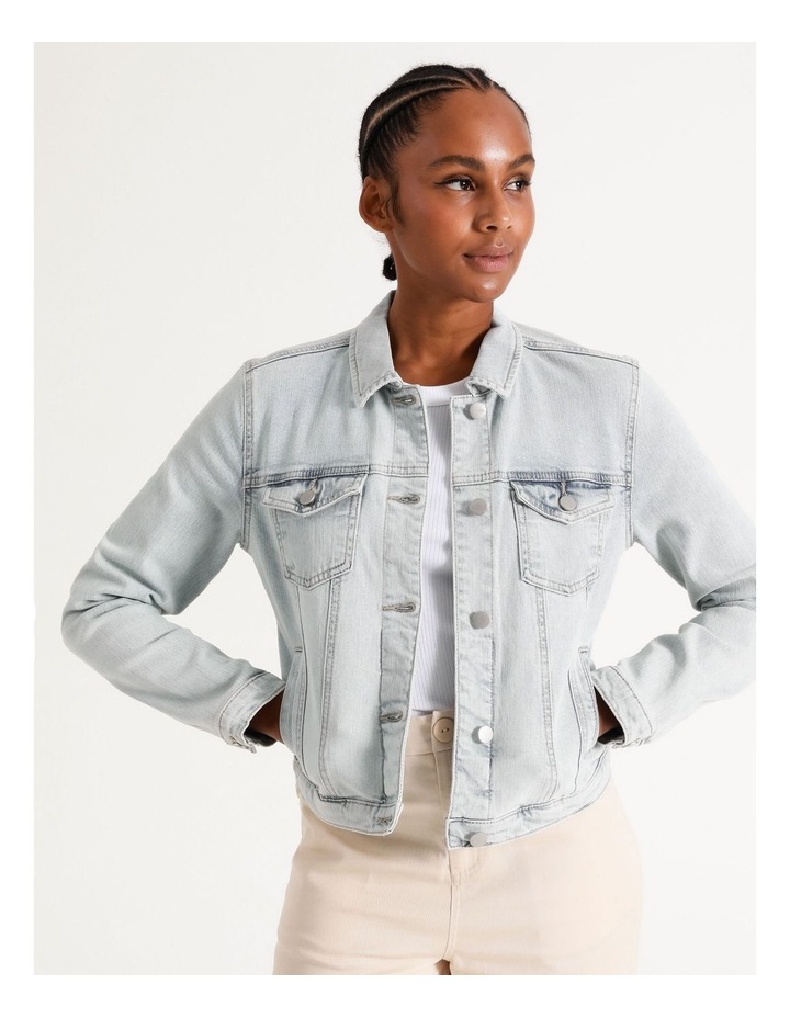 Miss Shop Denim Jacket Light Blue | MYER