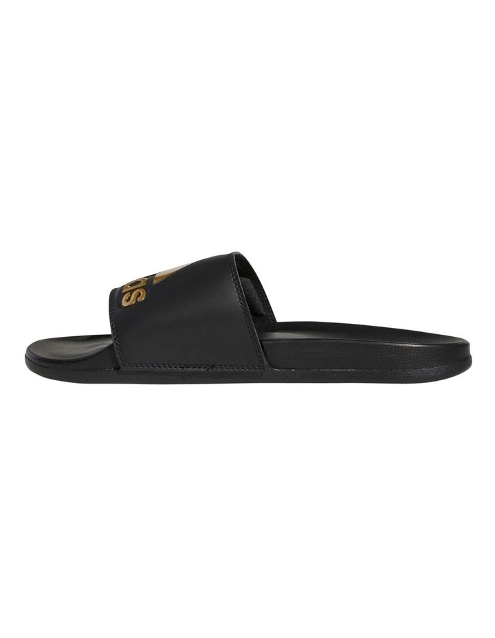 Adilette Comfort Slides in Black image 2