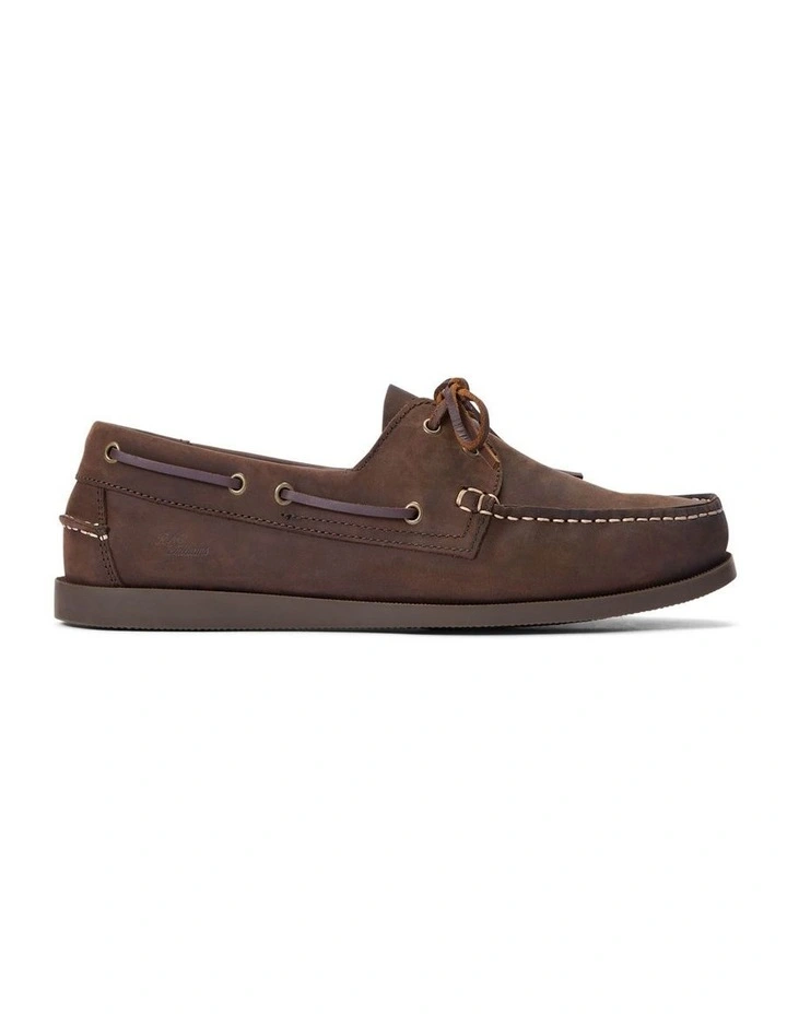 Islet Moccasin Boat Shoes in Bark image 4