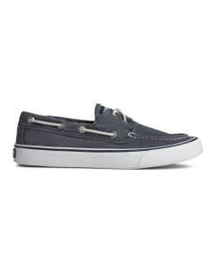 Boat Shoe in Washed Navy