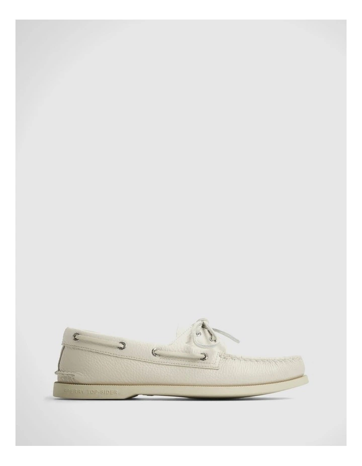 A/0 2 Eye Boat Ice Leather Tumbled image 1