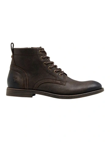 Sebastian Boot in Brown Oil Suede