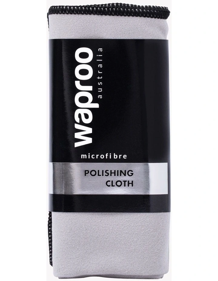 Platinum Micro Fibre Polish Cloth Footwear Accessory in Grey image 1