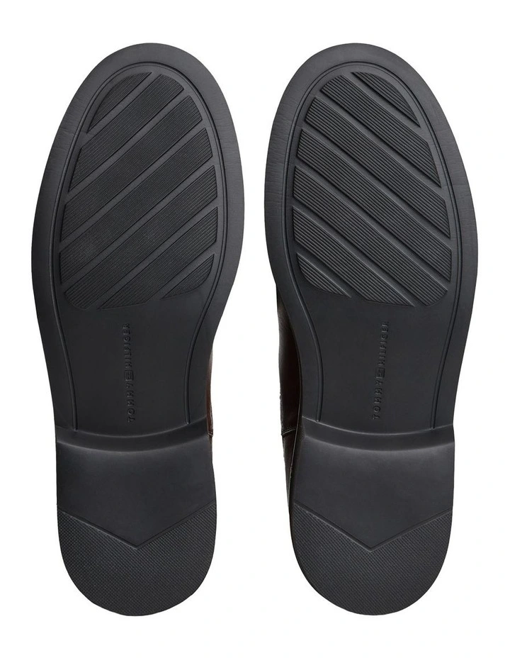 Lightweight Leather Chelsea Boots in Brown image 7