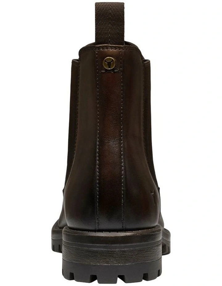 Walker Boots in Marron Brown Leather image 5