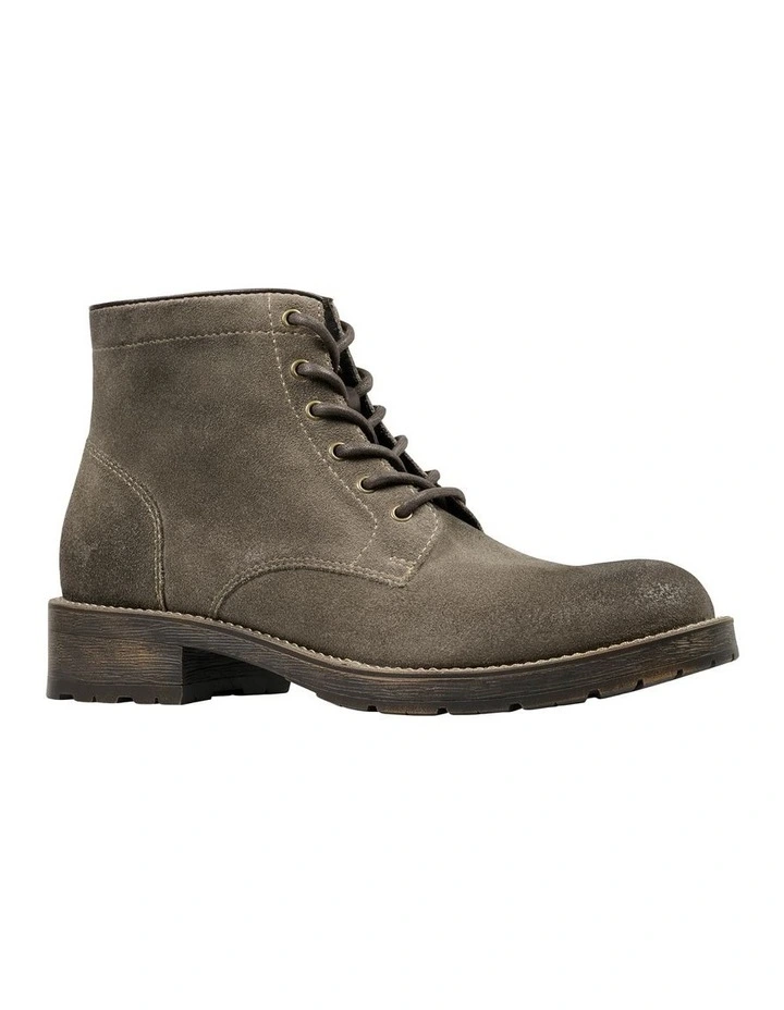 Garner Boots in Dark Stone Suede image 2