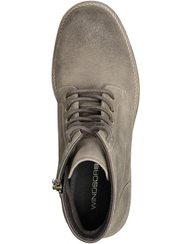 Garner Boots in Dark Stone Suede image 3