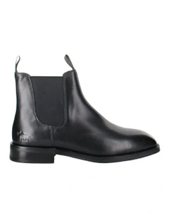 Rancher Chelsea Boot in Black