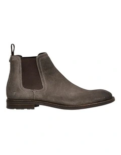Saxon Boot Dark Stone Suede