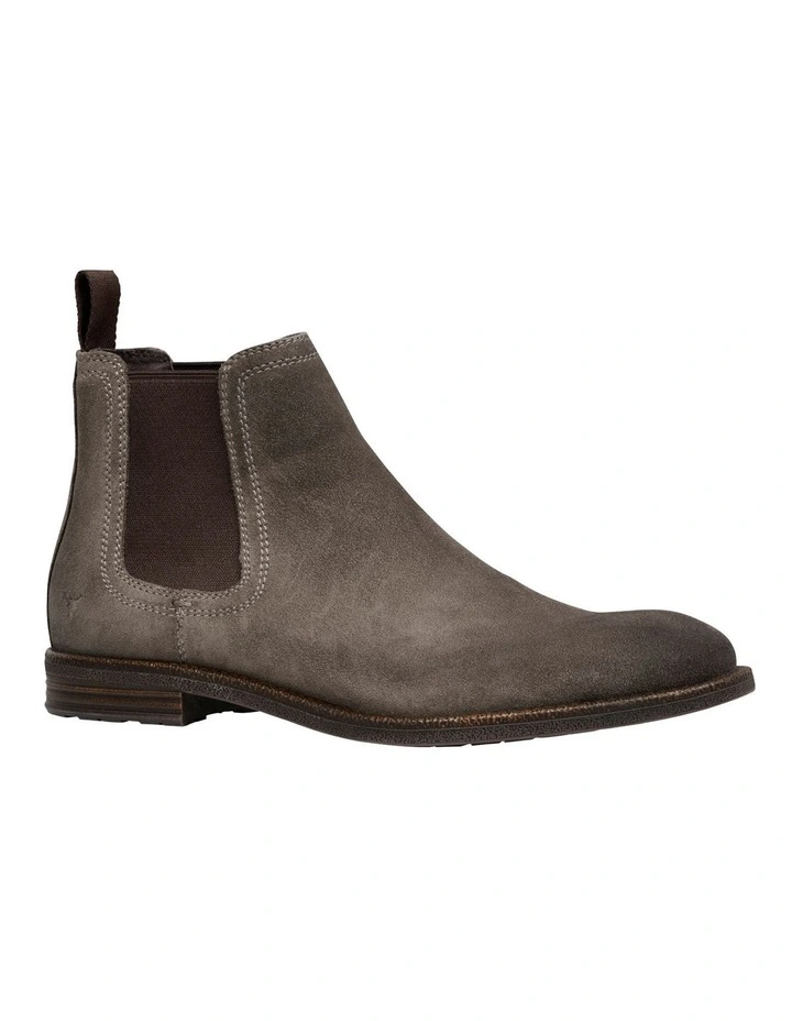 Saxon Boot Dark Stone Suede image 2