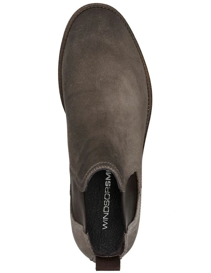 Saxon Boot Dark Stone Suede image 3