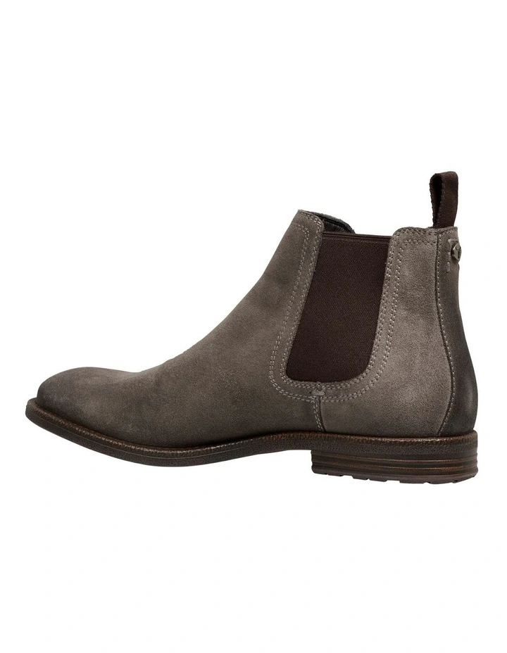 Saxon Boot Dark Stone Suede image 7