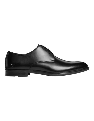 Pearson Lace Up in Black Leather