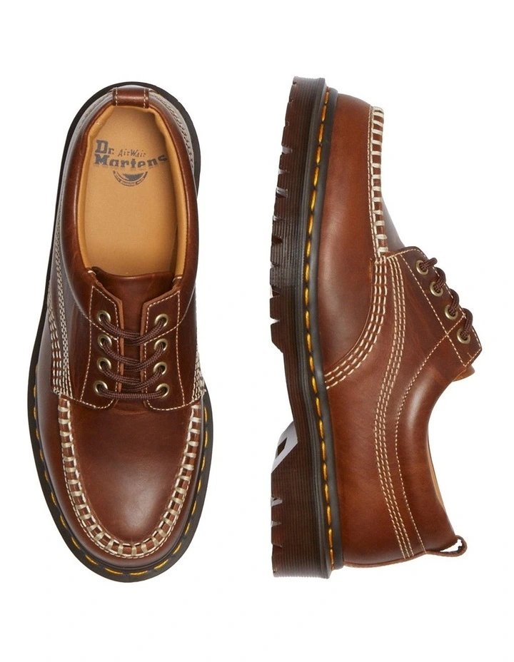 Lowell 4 Eye Lace Up Shoe in Butterscotch Orleans image 7