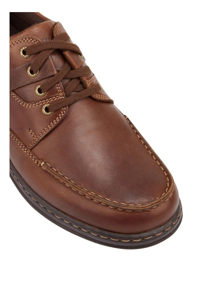 Randall II Leather Lace Up Shoe in Brown image 4