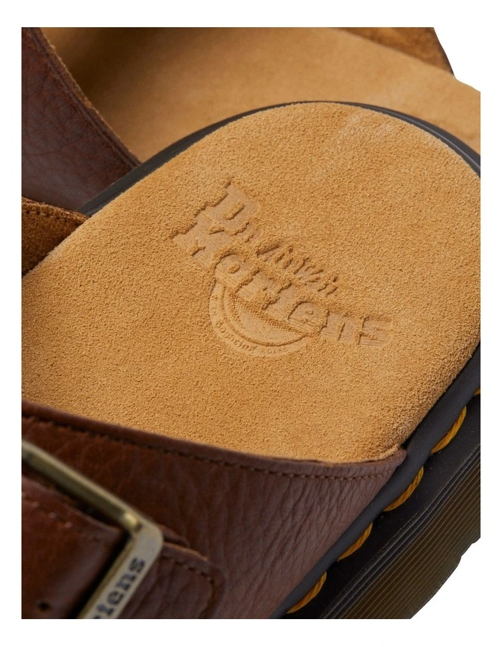 Josef Slide Sandals in Brown image 6