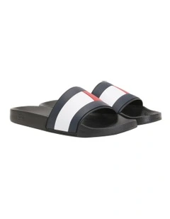Flag Pool Slides Black