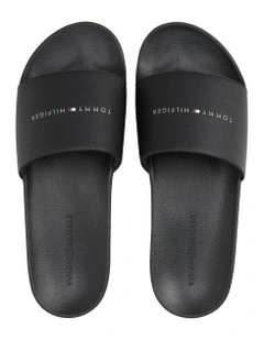 New York City Pool Slides in Black