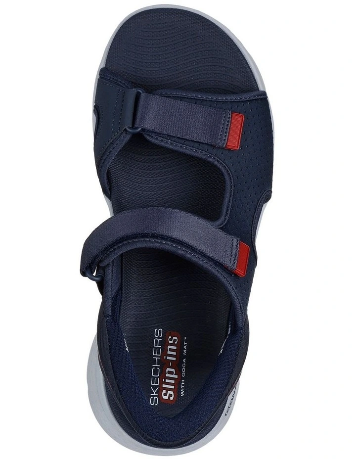 Go Walk Flex Sandal in Navy image 3