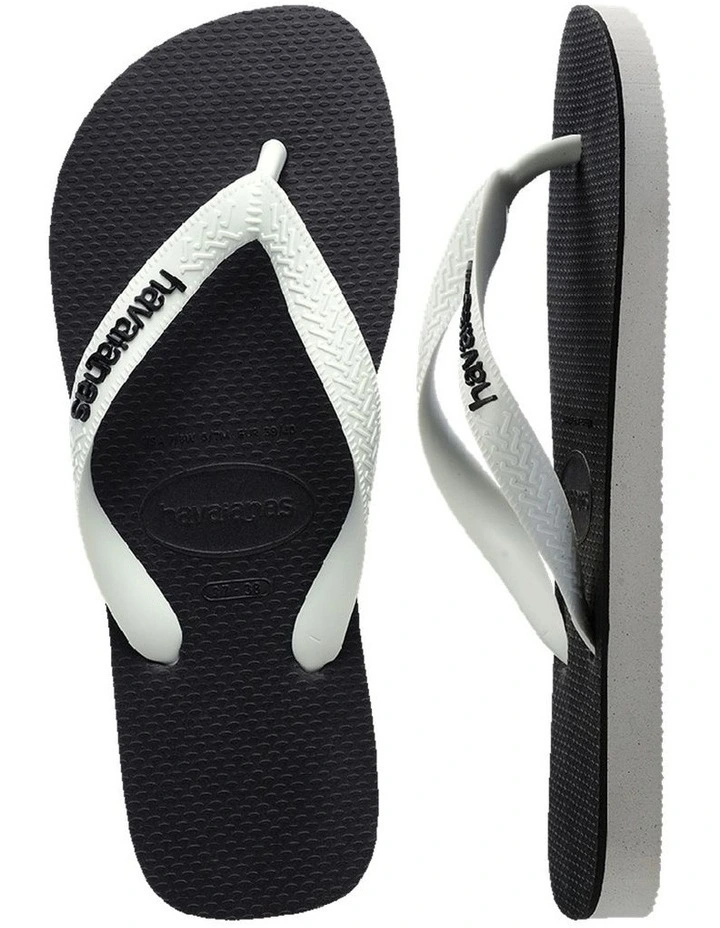 Top Original Remix Thongs Slides Black image 4