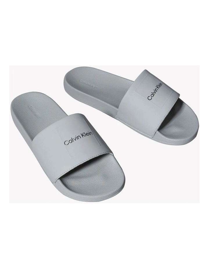 Pool Slide Square Sandal in Granite Road image 2