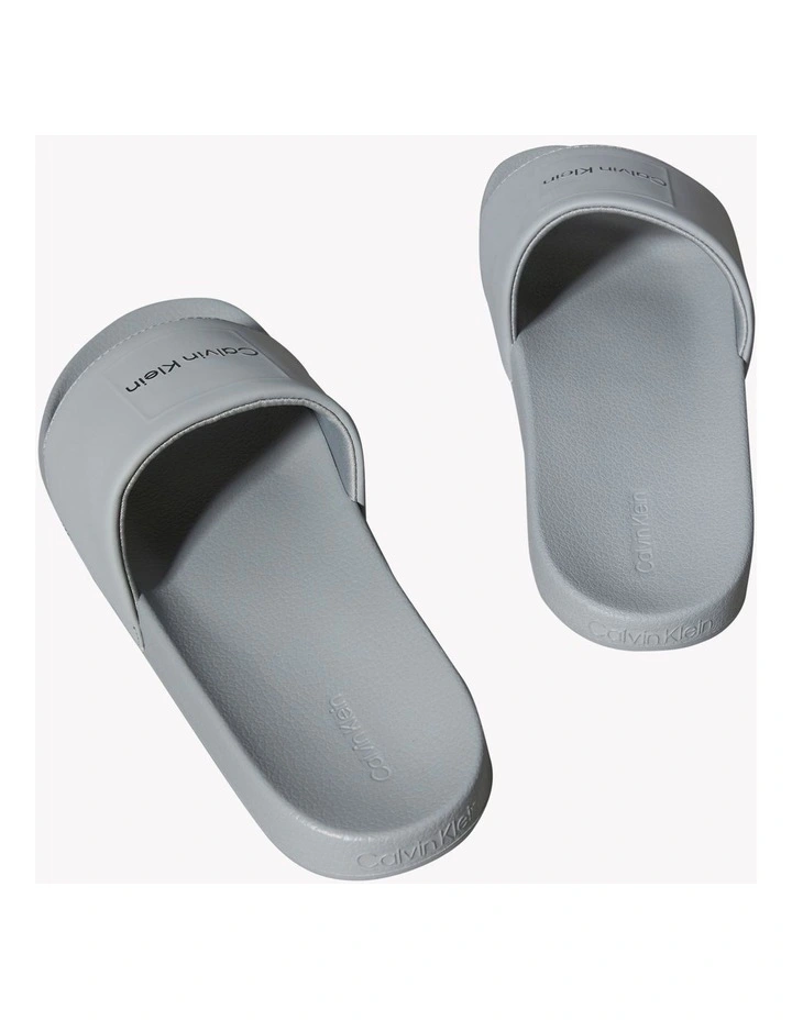 Pool Slide Square Sandal in Granite Road image 3