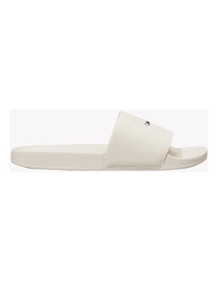 Pool Slide Square Sandal in Feather Gray image 1