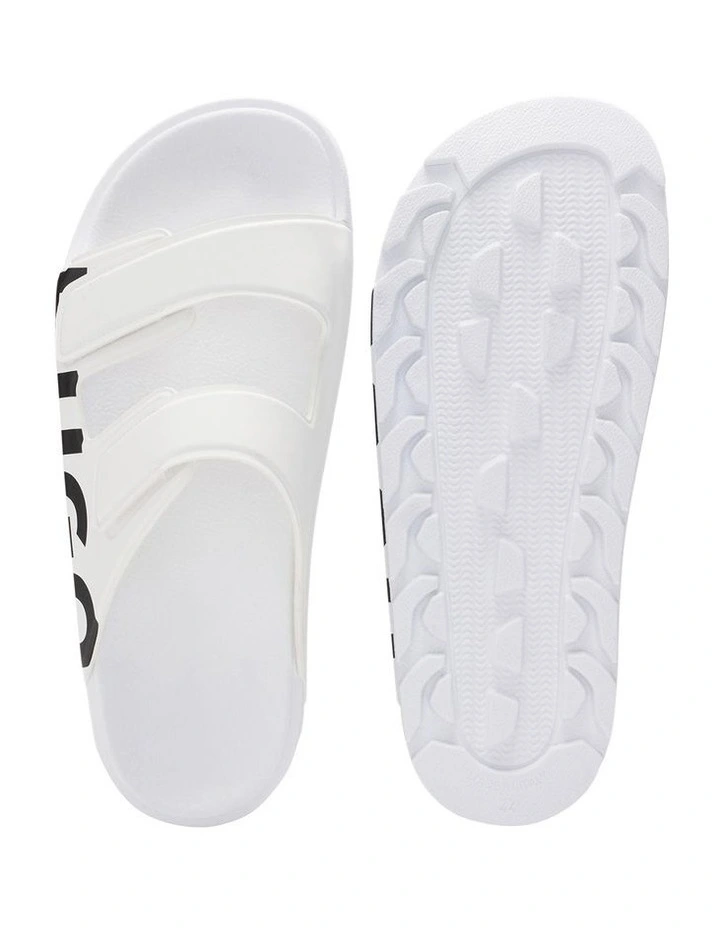 Evander Sandal Slides in White image 3