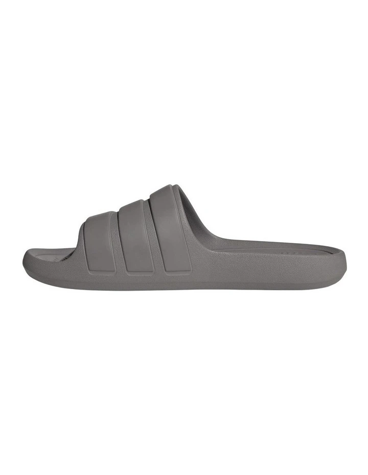 Adilette Flow Slides in Brown image 4