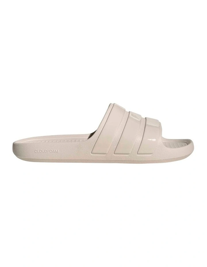 Adilette Flow Slides in Cream image 1