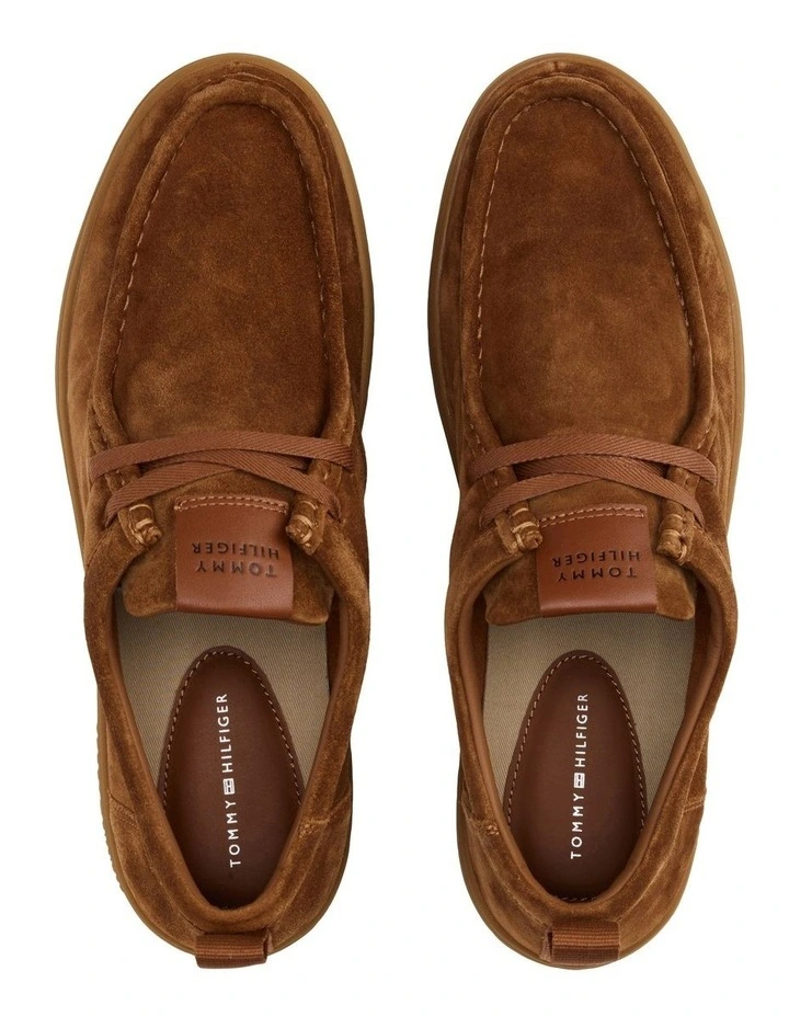 Modern Light Suede Moc Toe Shoe in Brown image 2