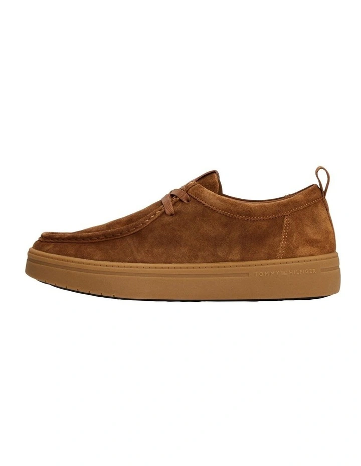 Modern Light Suede Moc Toe Shoe in Brown image 4