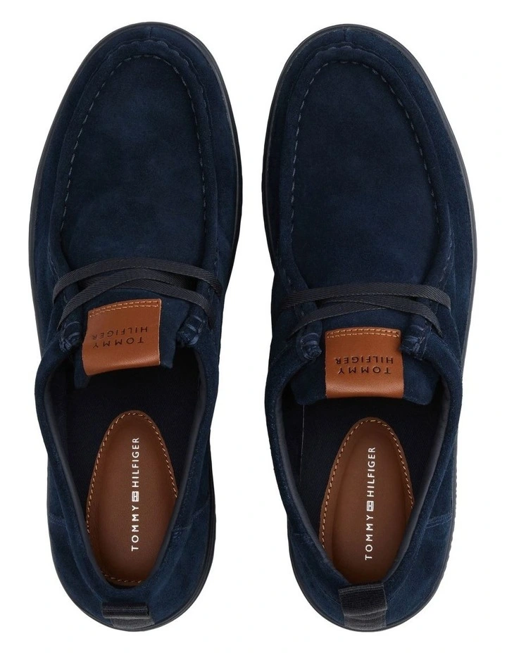 Modern Light Suede Shoe in Fudge Brown image 4