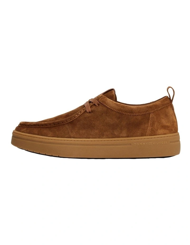 Modern Light Suede Shoe in Sandalwood image 3