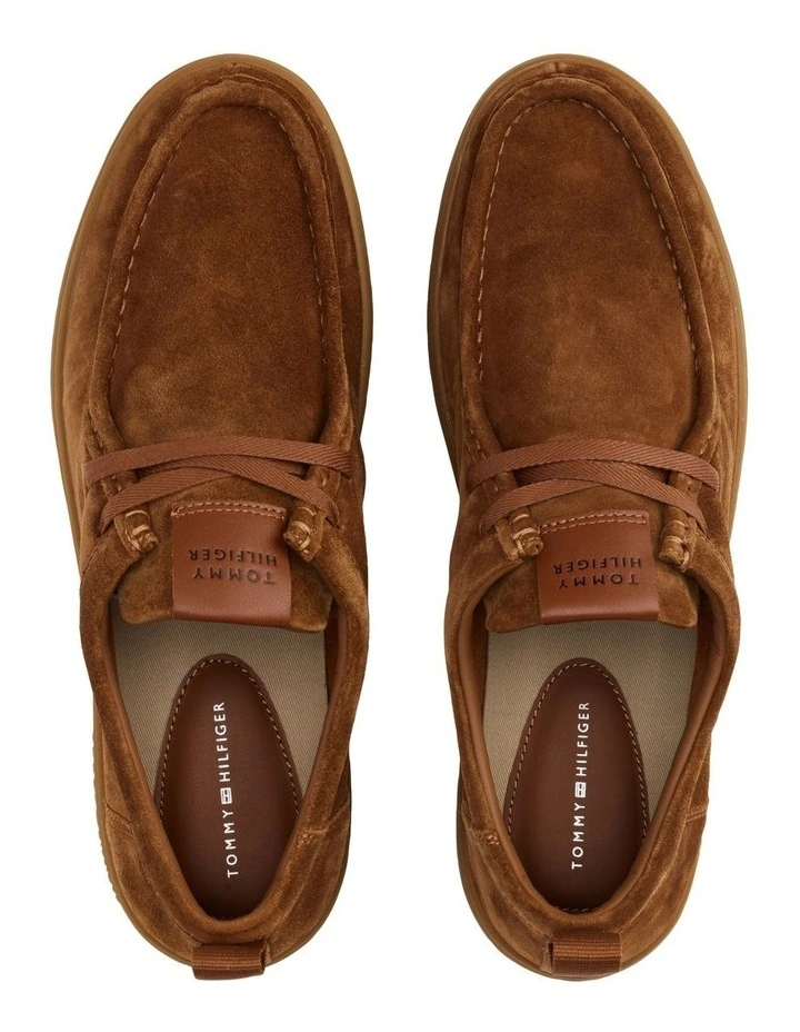 Modern Light Suede Shoe in Sandalwood image 4