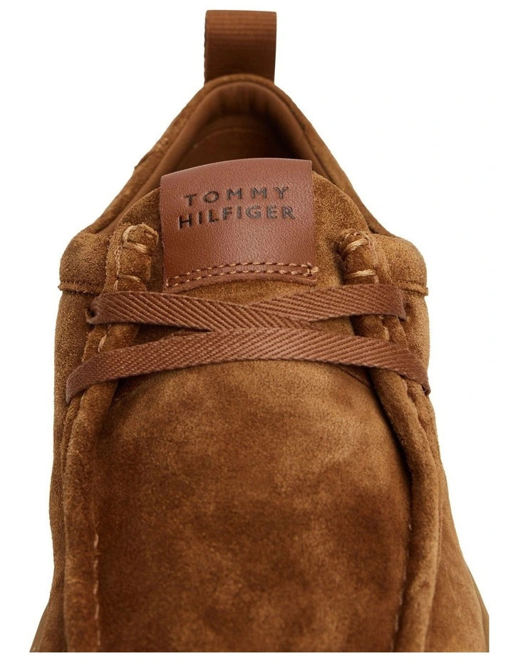 Modern Light Suede Shoe in Sandalwood image 7