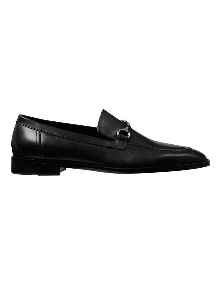 Emil Leather Loafer in Black image 1