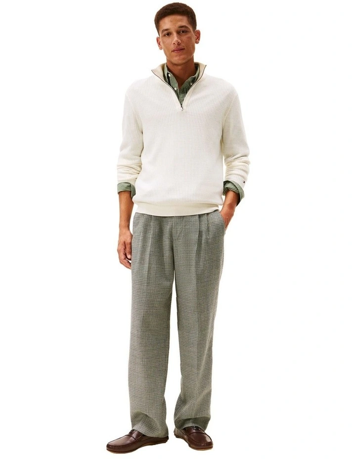 Flag Plaque Leather Driver Shoes in Brown image 2