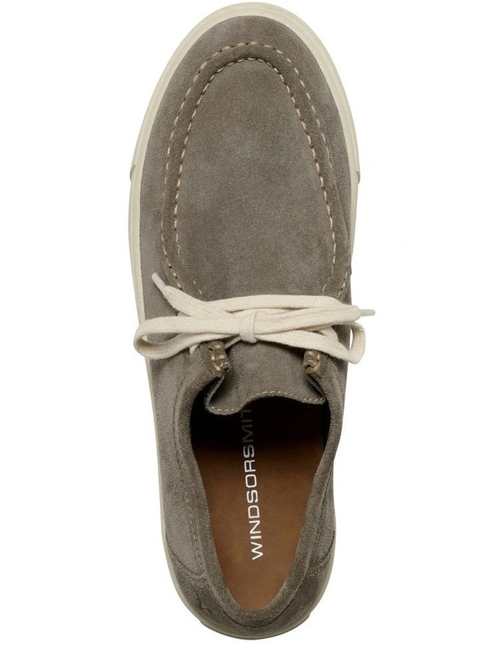 Bronson Shoe Dark Stone in Suede image 3