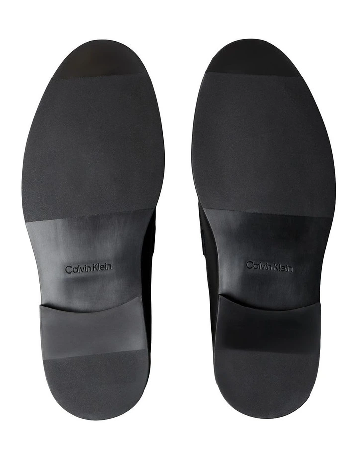 Essential Rubber Band Loafer in Triple Black image 4