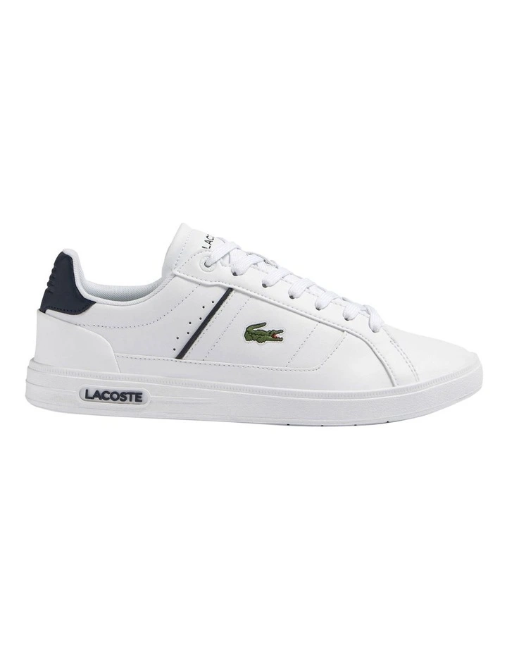 Europa Pro Leather Sneaker in White/Navy image 1