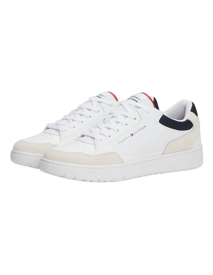 TH Basket Core Sneaker in White image 3