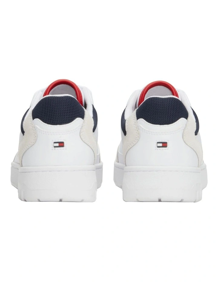 TH Basket Core Sneaker in White image 5